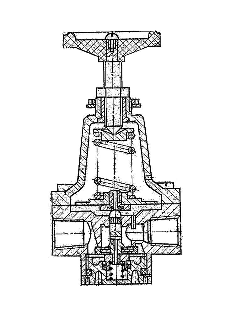 Клапан редукционный чертеж